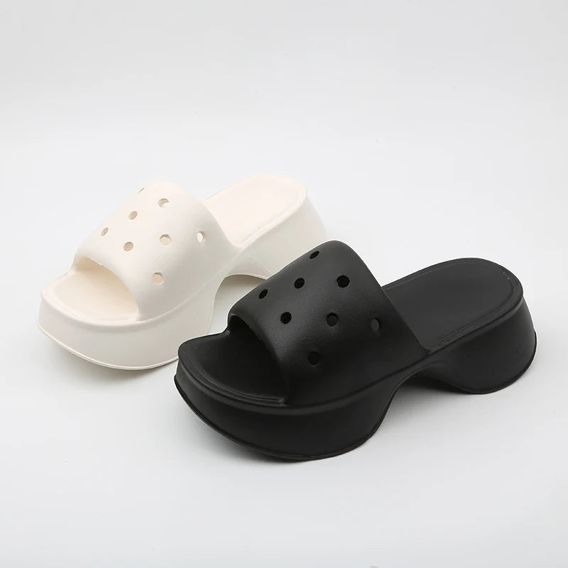 Summer  Slippers Fashionable Casual Non-slip Indoor Outdoor  Hollow Out Comfortable Sandals