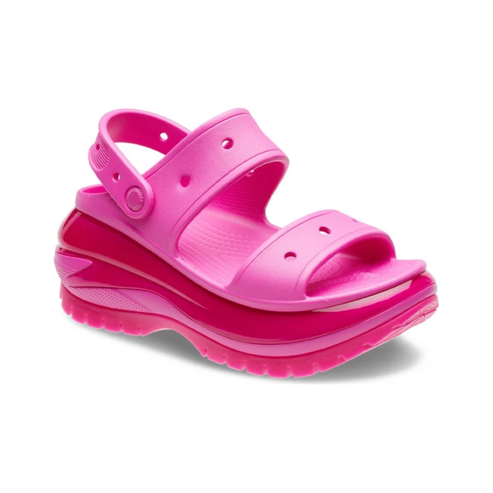 Original Crocs Classic Clog Mega Crush Sandales décontractées unisexes à bout fermé