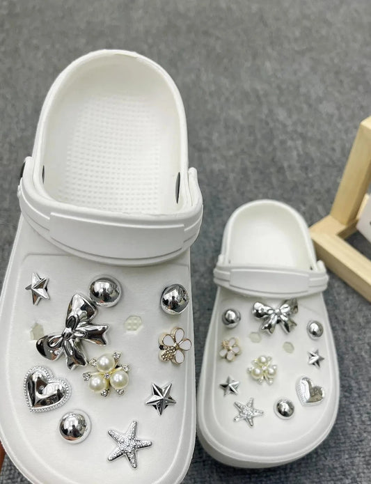 garden shoes Shoe flower accessories, shoe accessories for Crocs