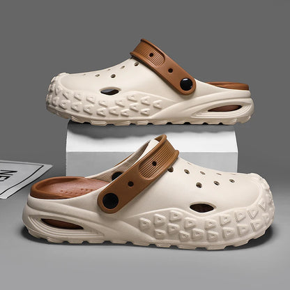 Nouvelles chaussures de jardin de grotte à la mode, pantoufles de plage confortables à semelle souple pour l'extérieur et l'intérieur pour hommes et femmes