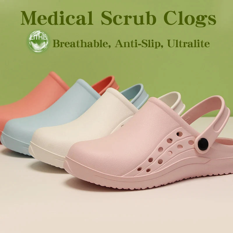 Chaussures de travail pour médecins, sabots médicaux, chaussures de salle d'opération Premium, hôpital EVA