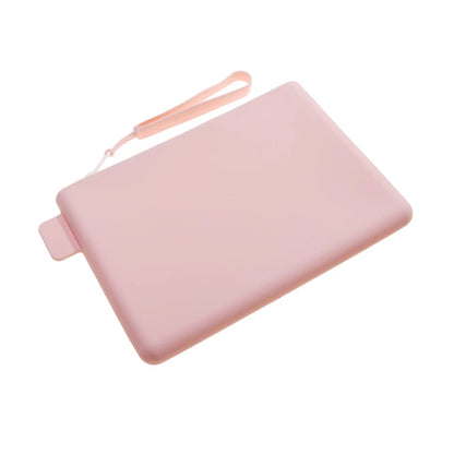 Silicone Storage Bag Portable File Travel Portable Waterproof Cell Phone Earphone Makeup Brush Lipstick Organizer Clutch Bag