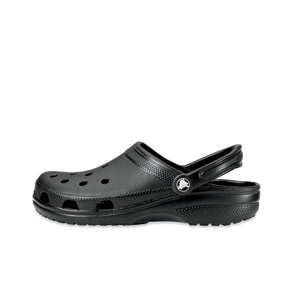 Sandales décontractées unisexes originales Crocs Classic Clog, courtes, design accrocheur