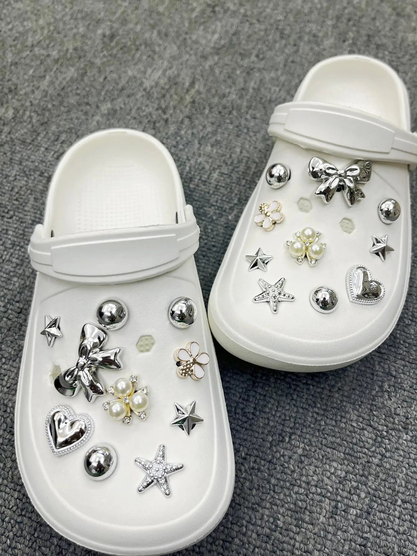 garden shoes Shoe flower accessories, shoe accessories for Crocs