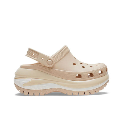 Crocs Classic Clog Mega Crush Sandales décontractées courtes longueur design accrocheur pour la plage en plein air