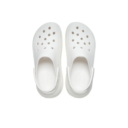 Sandales décontractées Crocs Classic Clog Mega Crush, longueur courte, design accrocheur