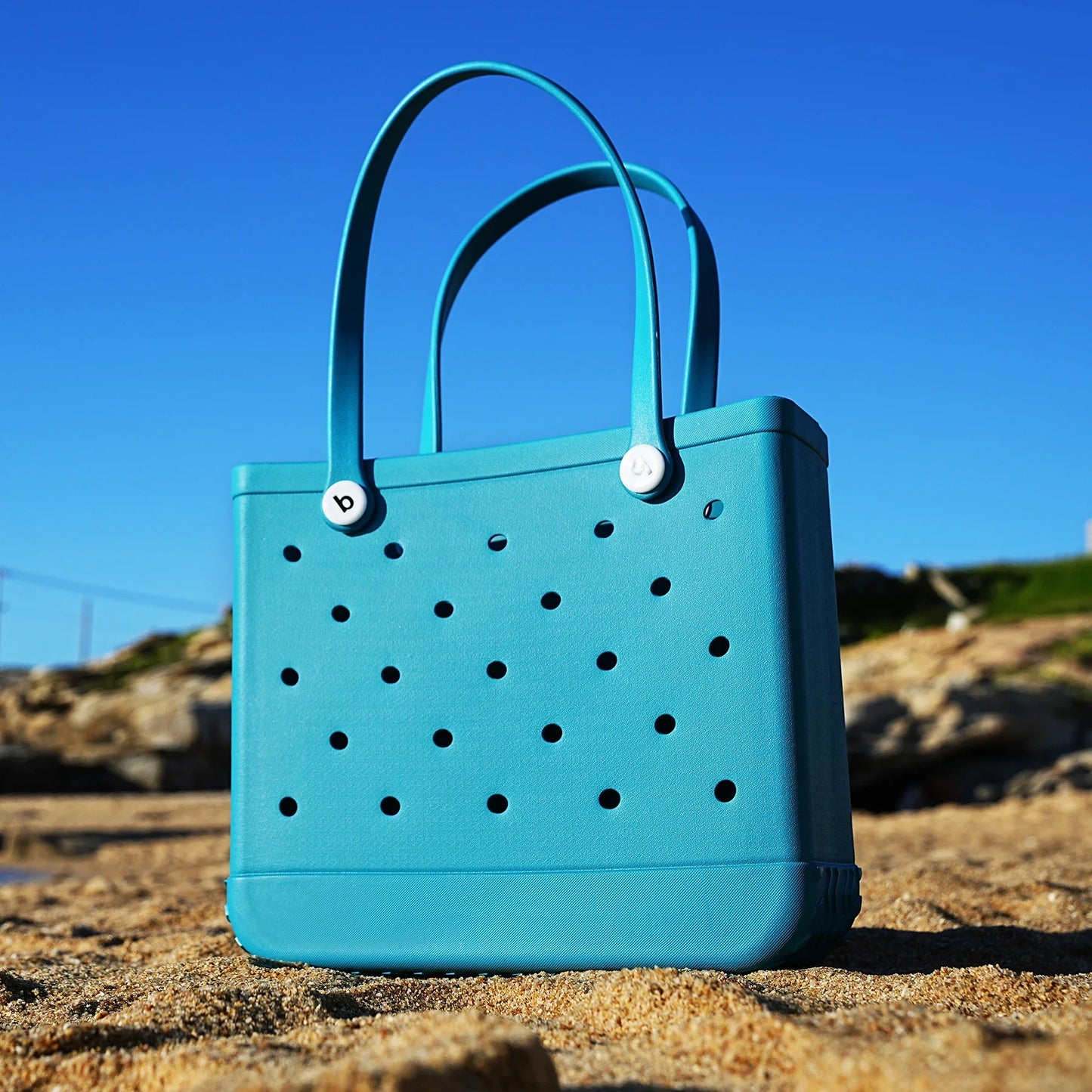 Sac de plage d'été EVA grande pochette d'épaule de shopping imperméable Boggs