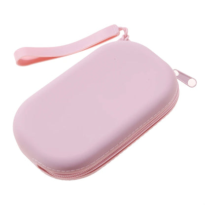 Sac cosmétique en silicone, rangement multifonction de grande capacité