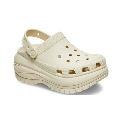 Sandales décontractées Crocs Classic Clog Mega Crush, longueur courte, design accrocheur