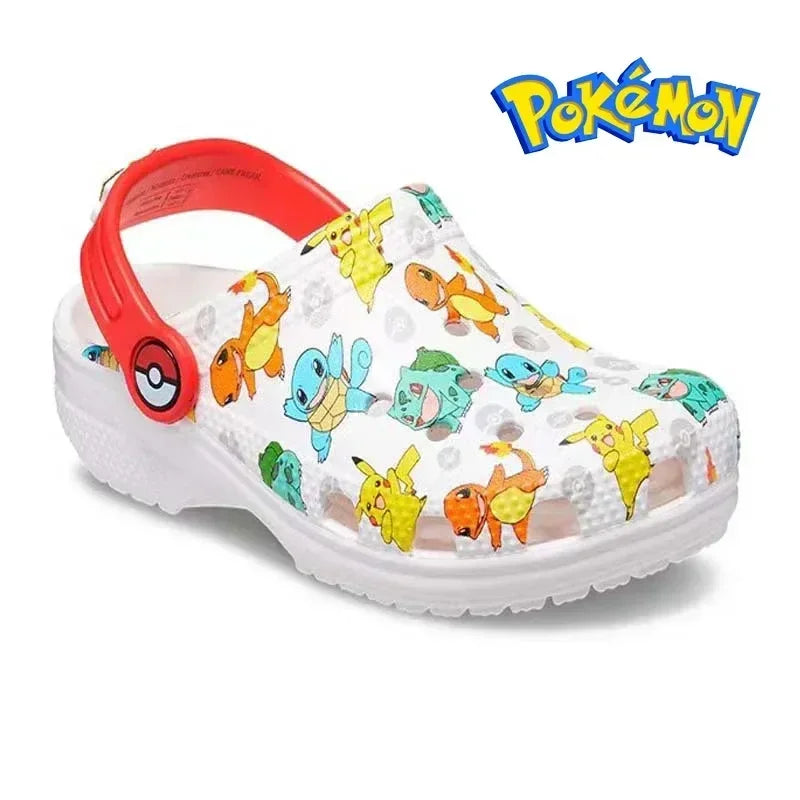 Chaussures pour enfants Pikachu Carapuce Charmander Pantoufles Sandales Eva