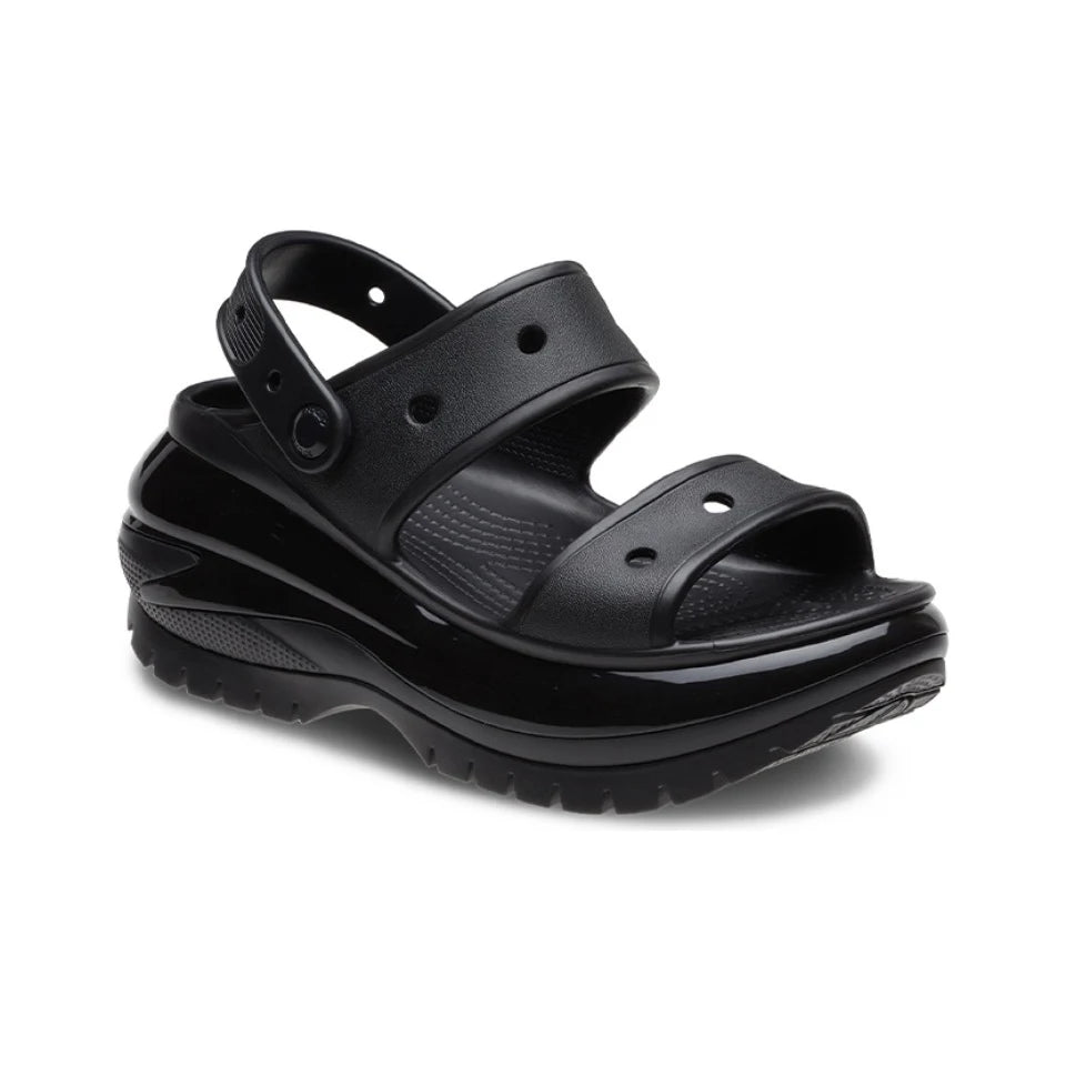 Original Crocs Classic Clog Mega Crush Casual Sandals Unisex Closed-Toe Slip-Ons