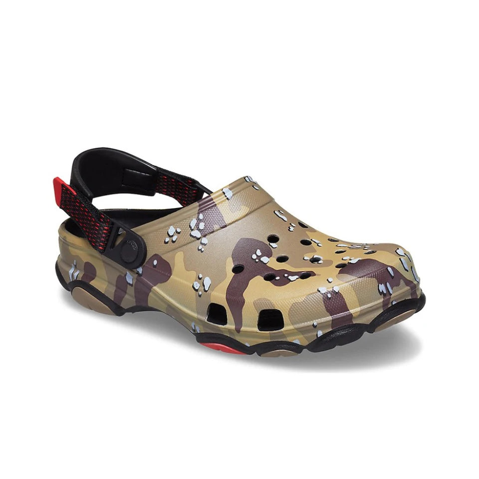 Sandales décontractées unisexes Crocs Classic Clog Terrain, conception antidérapante courte