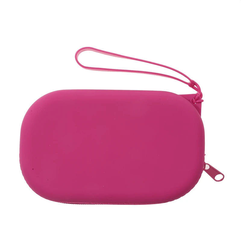 Sac cosmétique en silicone, rangement multifonction de grande capacité